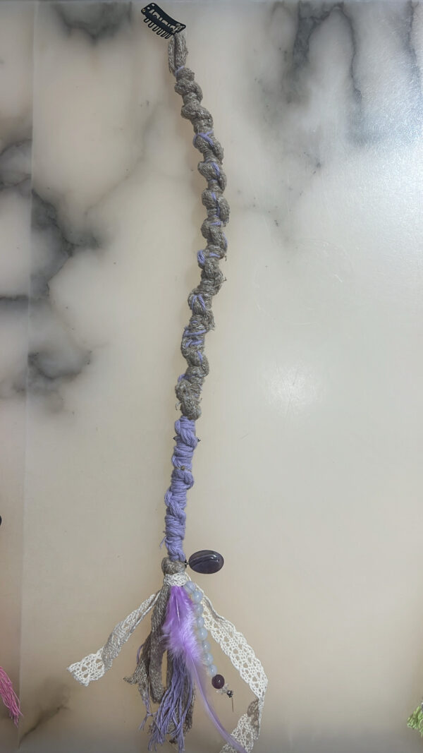 Rasta en tejido orgánico para el cabello