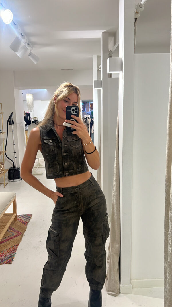 Pantalón camuflaje degradado