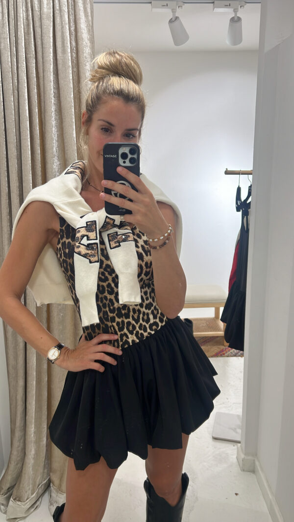 Vestido Margot animal print