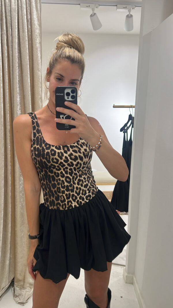 Vestido Margot animal print