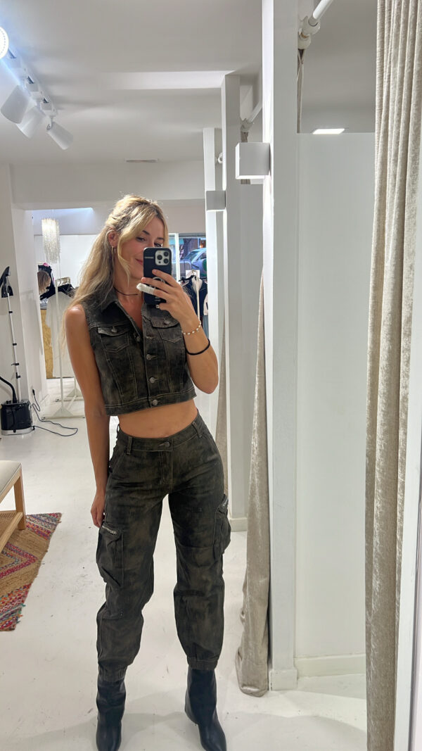 Pantalón camuflaje degradado