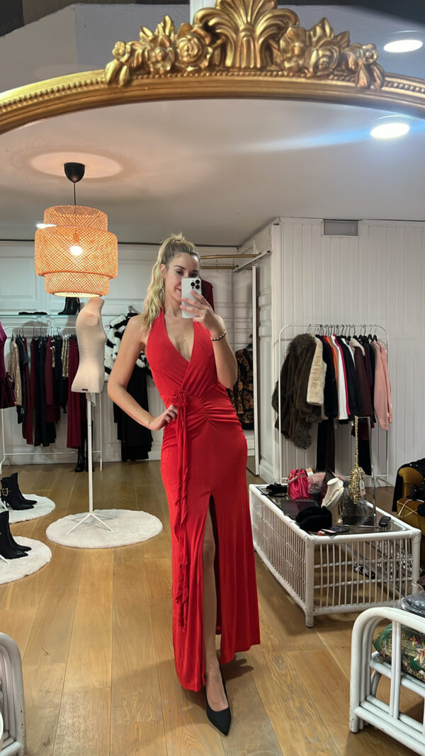 Vestido Julia rojo