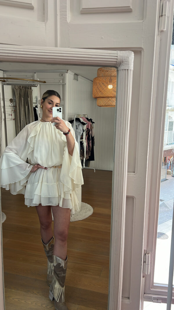 vestido coachella bone