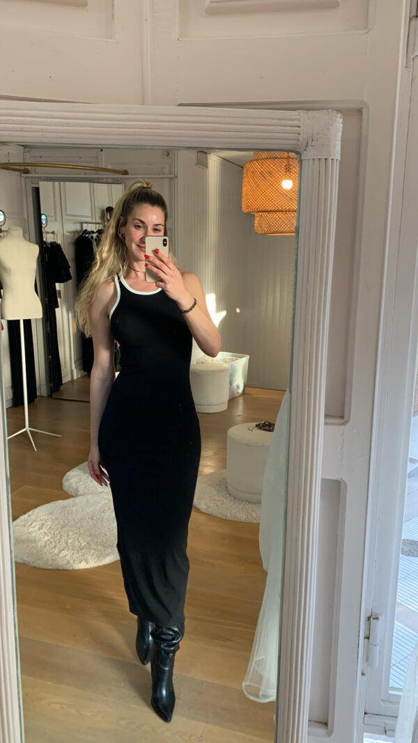 Vestido Múnich largo negro