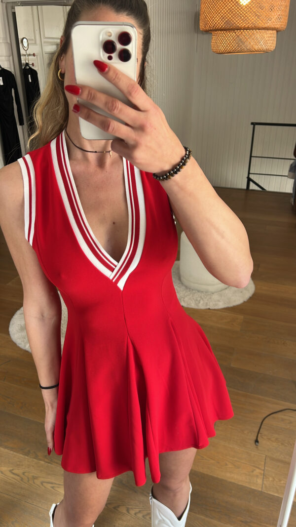 Vestido Múnich rojo