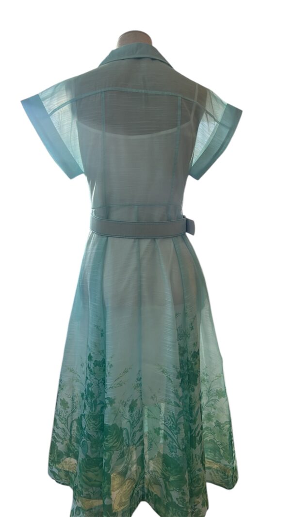 Vestido charlotte agua marina
