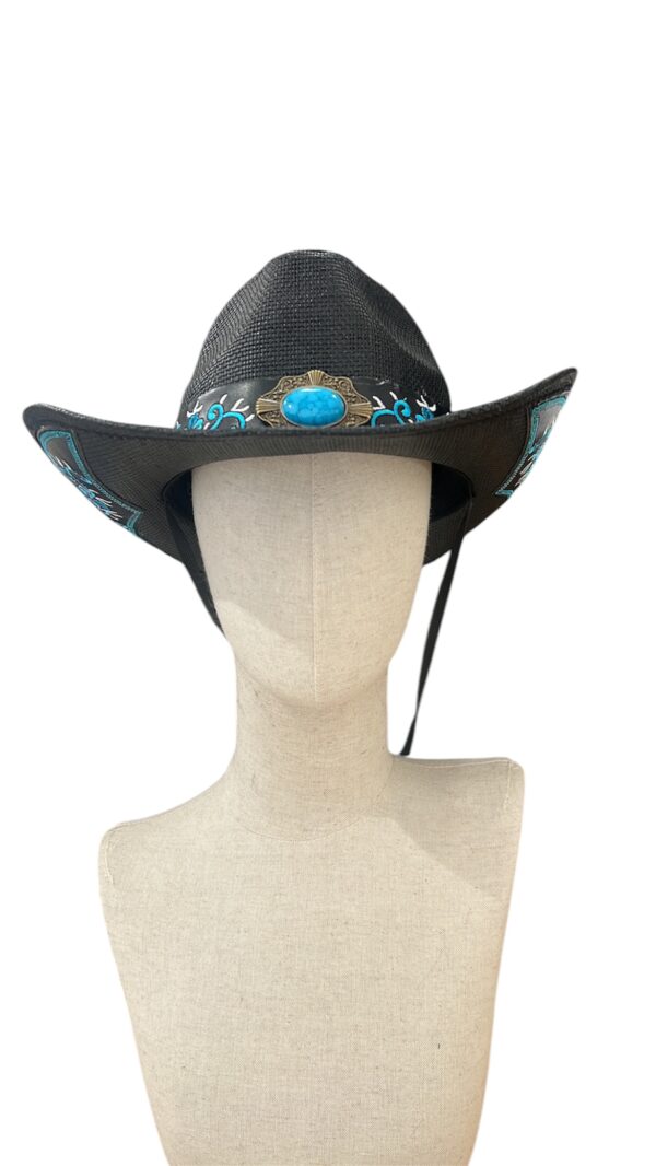 Sombrero cowgirl negro