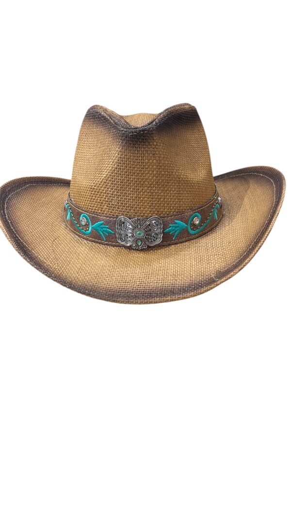 Sombrero cowgirl tabaco