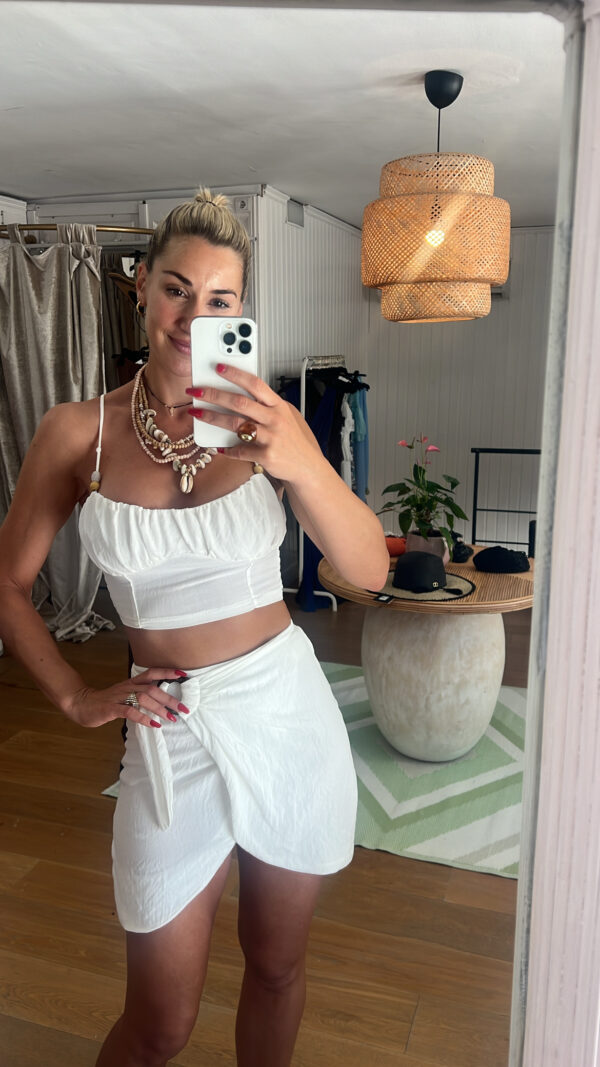 Conjunto caribe blanco
