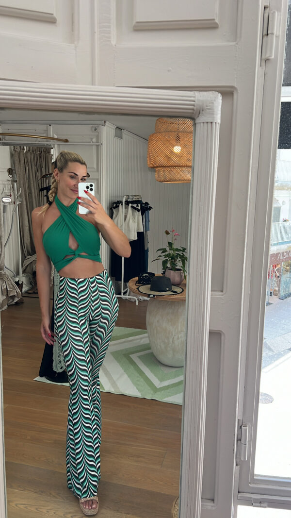 Conjunto 70’s verde