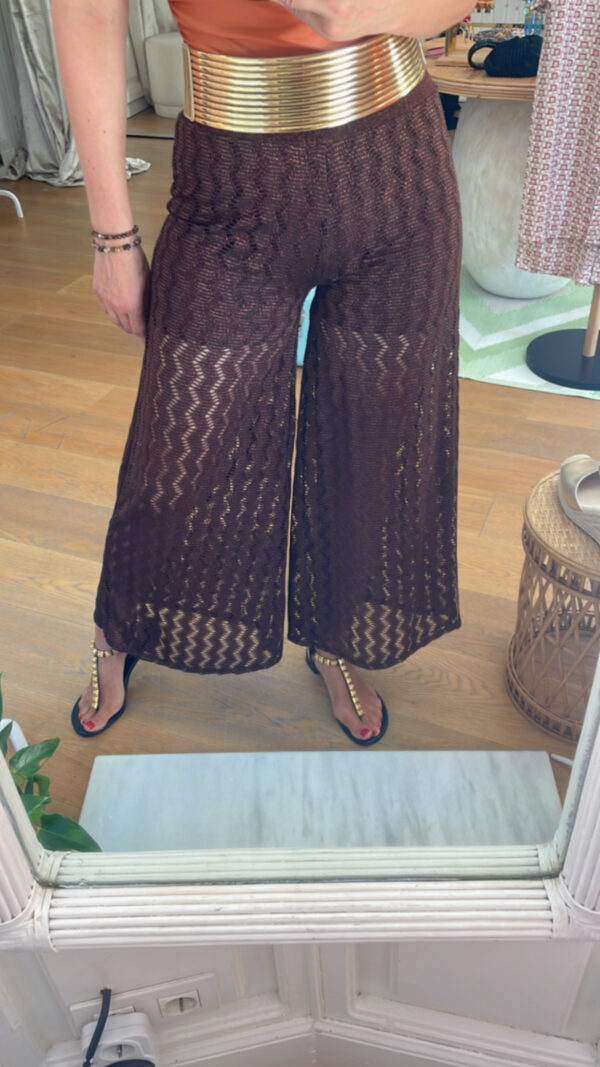 Pantalón chocolate
