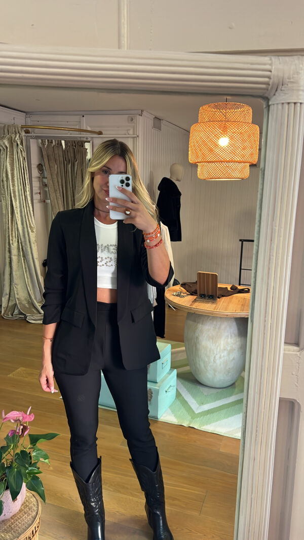 Blazer Merino negro