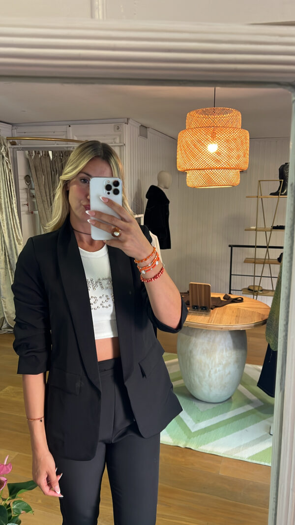 Blazer Merino negro