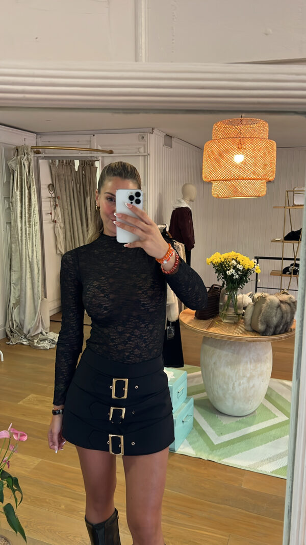 Falda pantalón triple buckle
