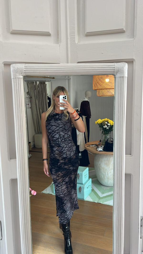 Vestido Noir geometry