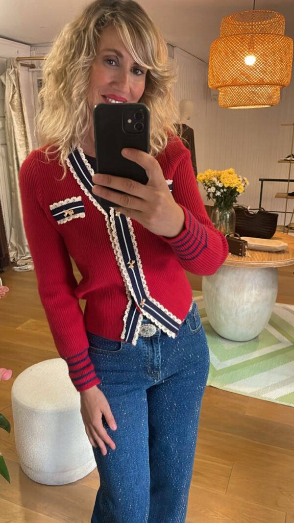 Chaqueta roja Emili