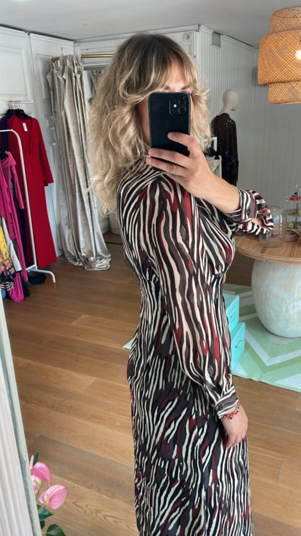 Vestido camisero panter