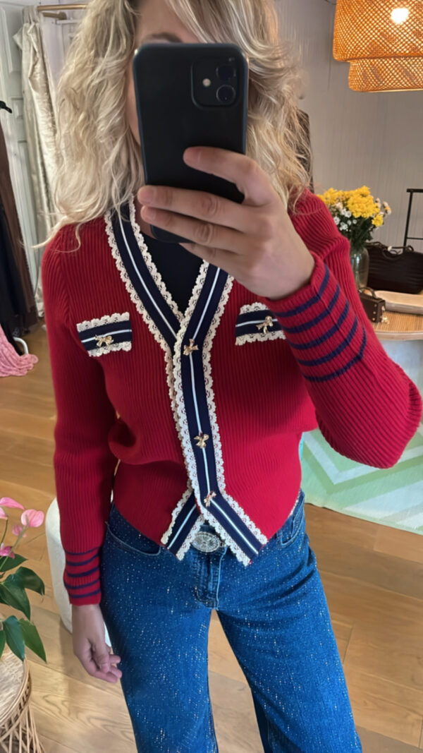 Chaqueta roja Emili
