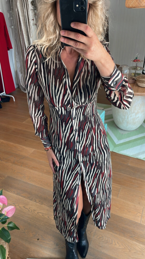 Vestido camisero panter