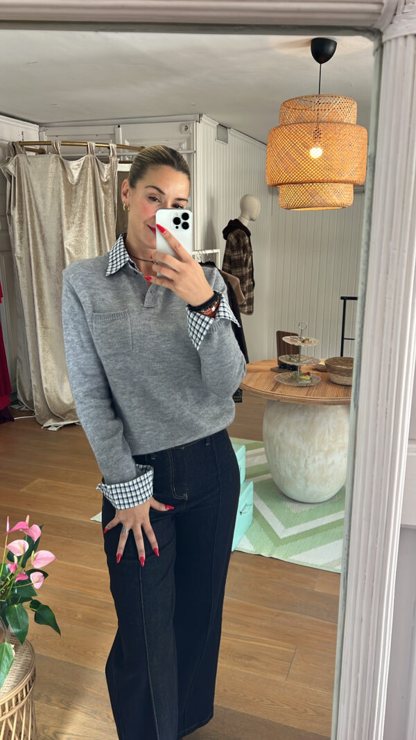 Jersey Amelie gris