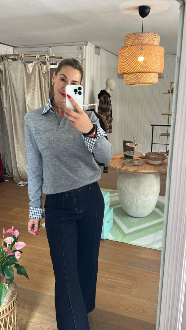 Jersey Amelie gris