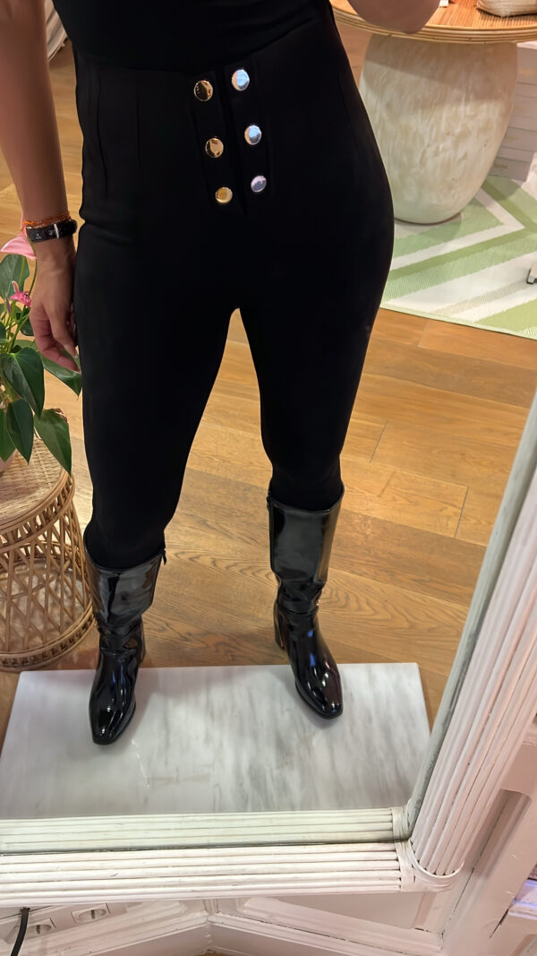 Legging velvet touch
