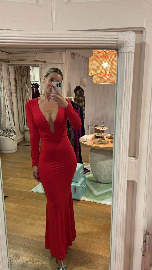 Vestido Julia Rojo