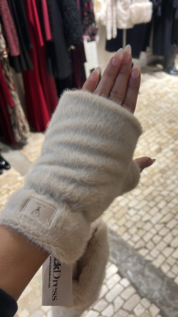 Manguito osito hueso