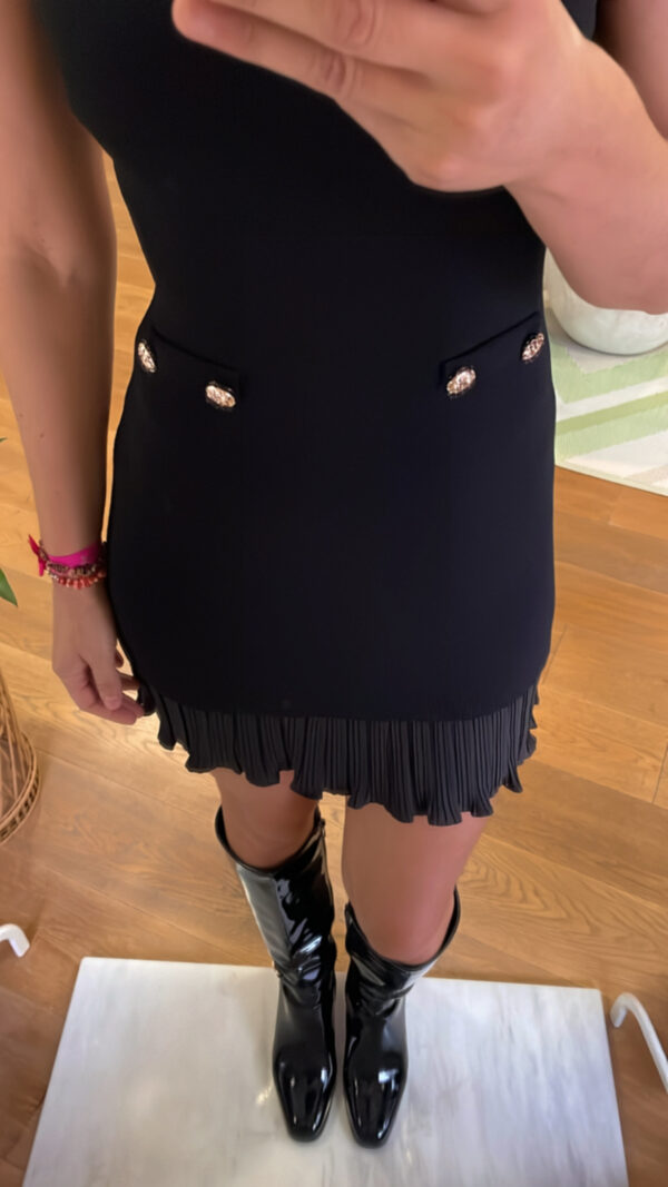 Vestido negro lidia