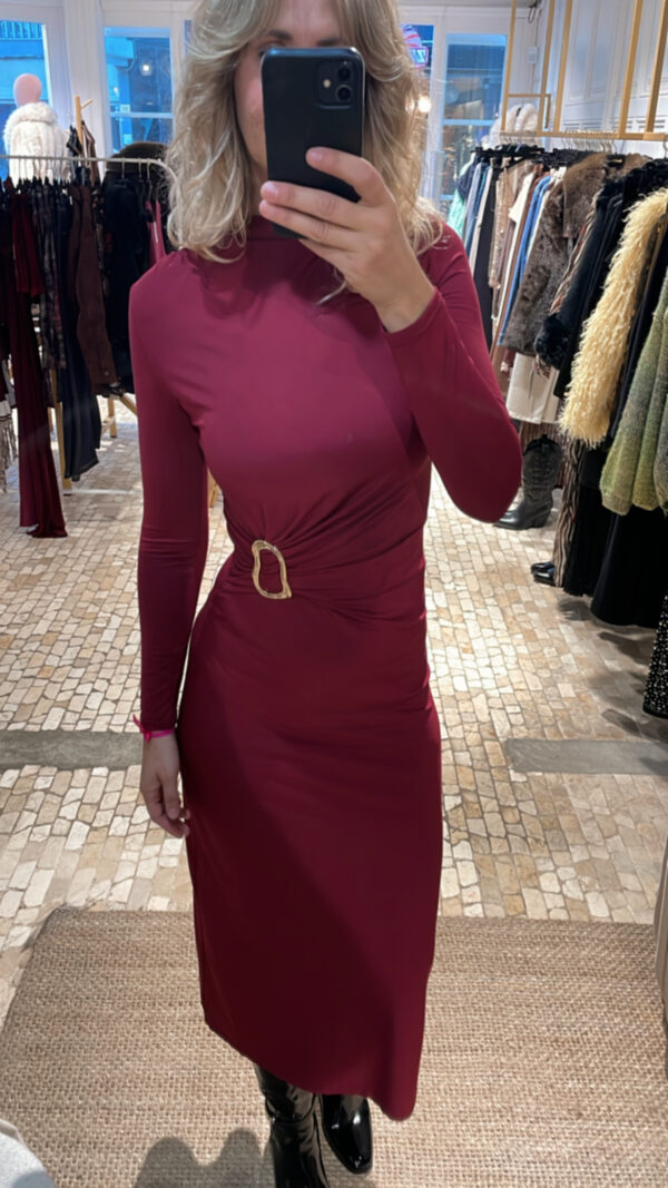 Vestido venetta burdeos