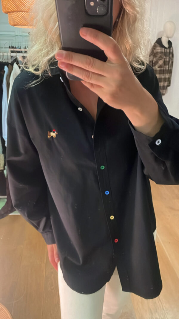 Camisa teckel negra