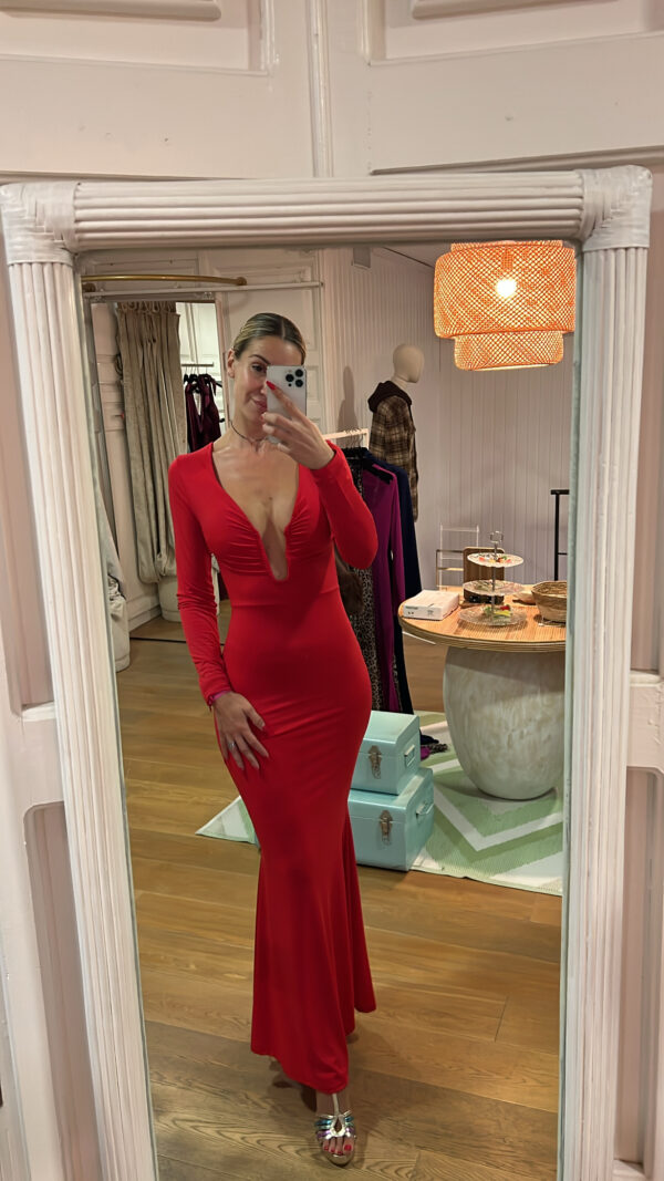 Vestido Julia Rojo
