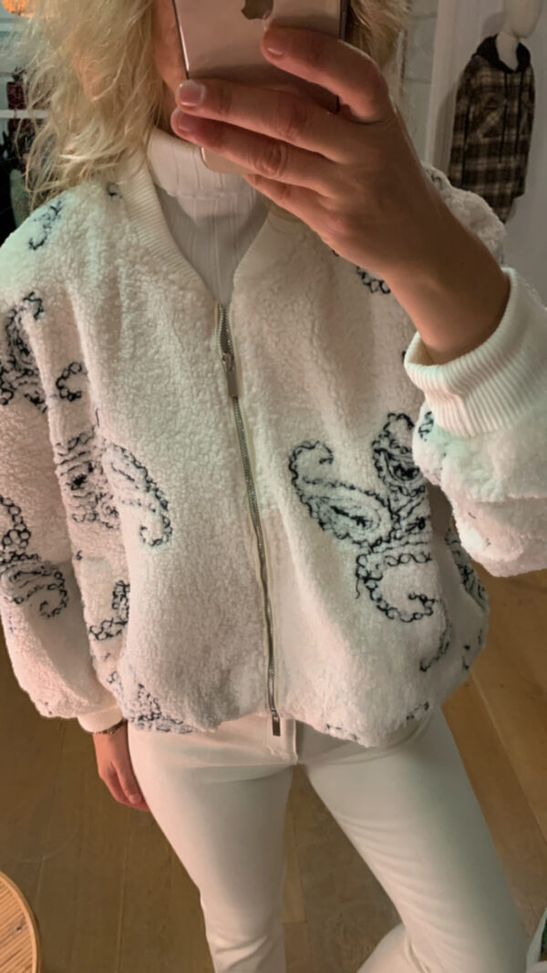 Chaqueta borreguillo pasley bone