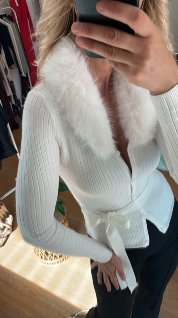Cárdigan morgan blanco