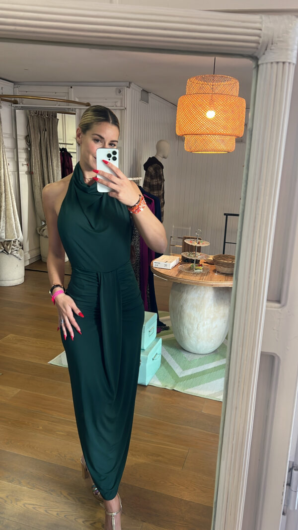Vestido late verde