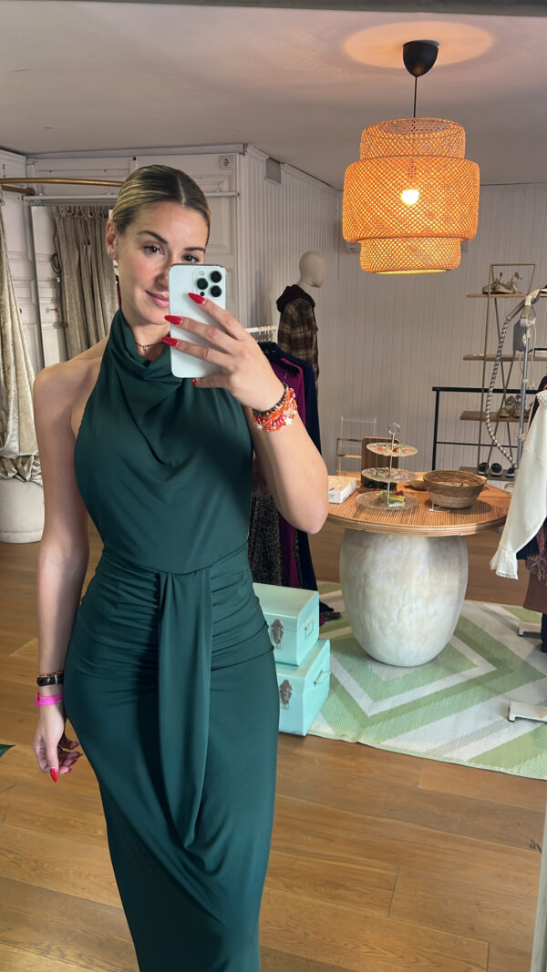 Vestido late verde