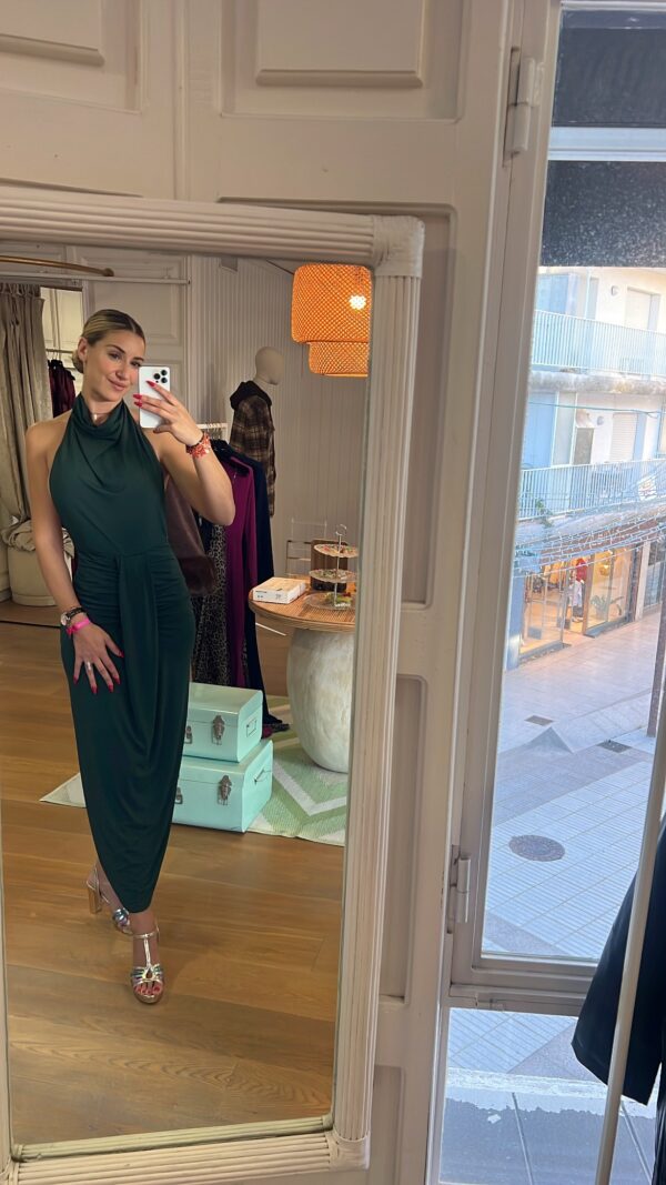 Vestido late verde