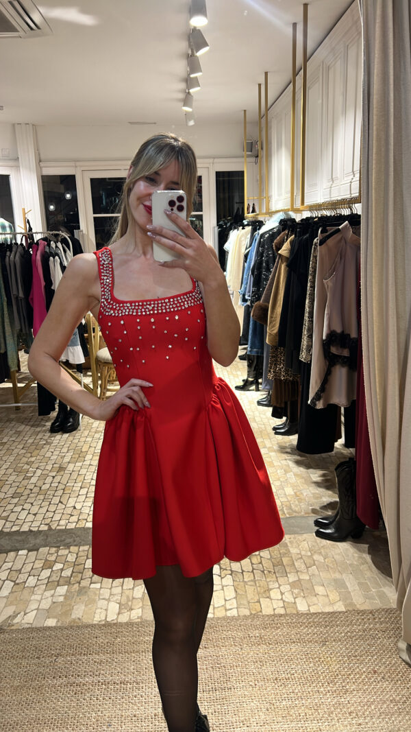 Vestido Valentina rojo