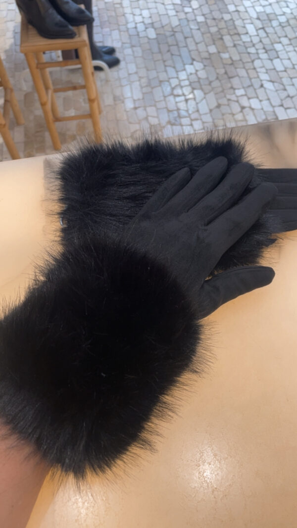 Guantes parisina negro