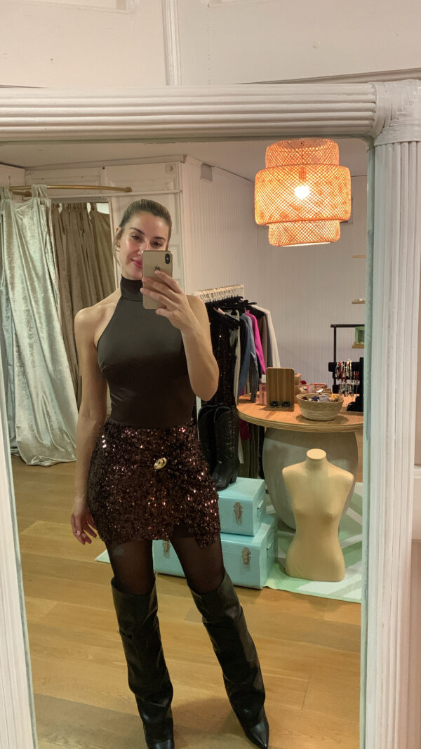 Vestido Noel marrón