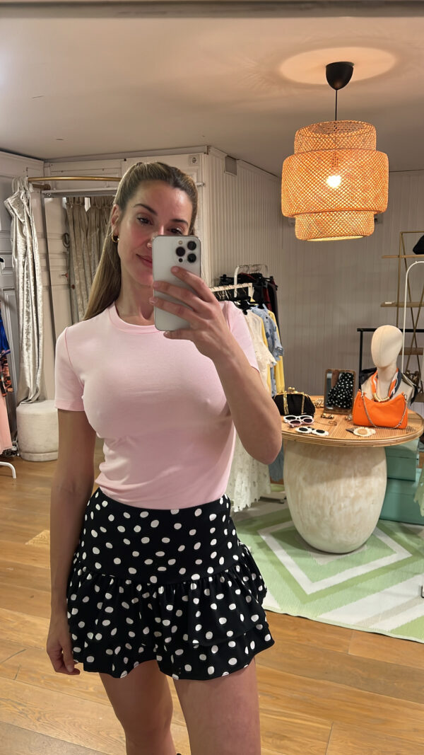 Camiseta basica bisset rosa