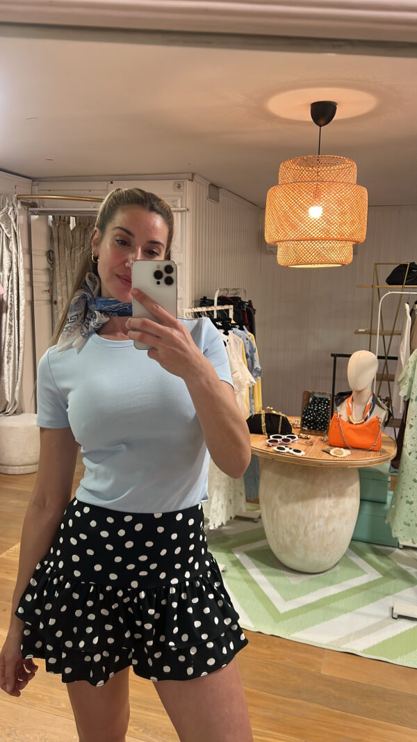 Camiseta basica bisset azul baby