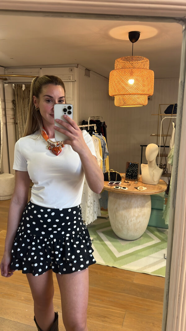 Camiseta  bisset blanca