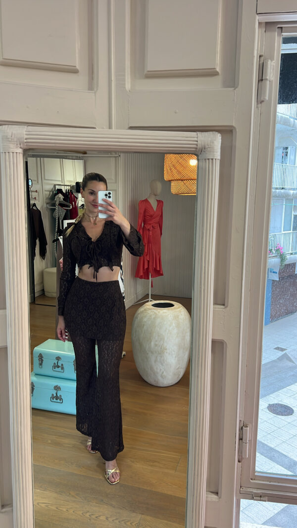 Conjunto Marbella chocolate