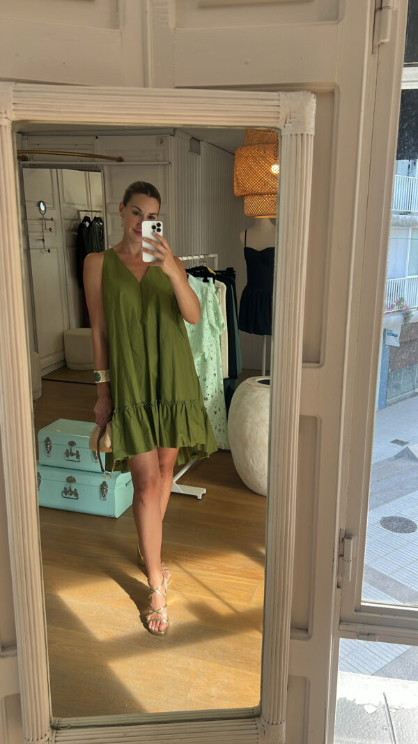 Vestido Valentino verde