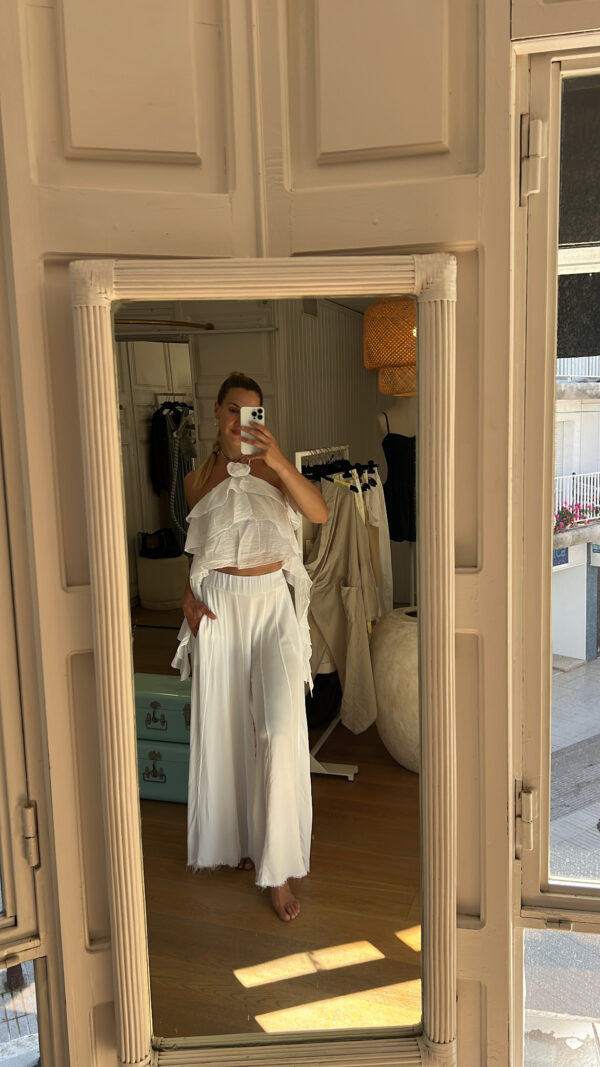 Pantalón nereida blanco