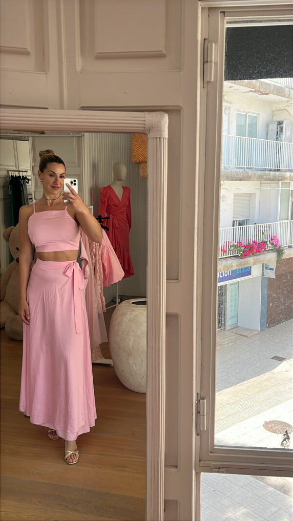 Falda pink Apolo