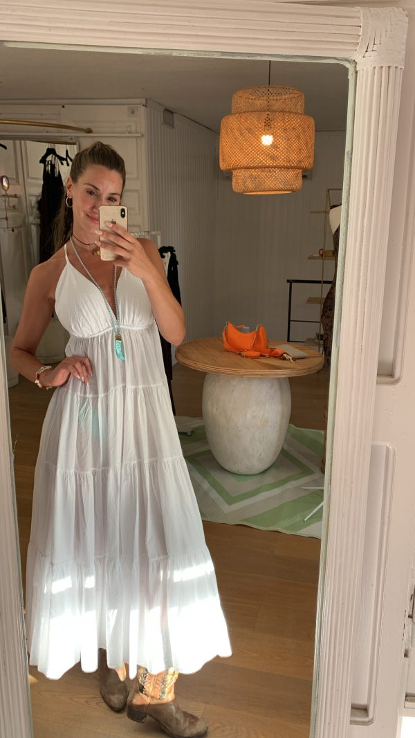 Vestido jazmín  blanco