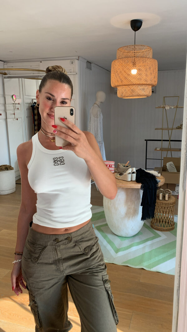 Camiseta love blanca