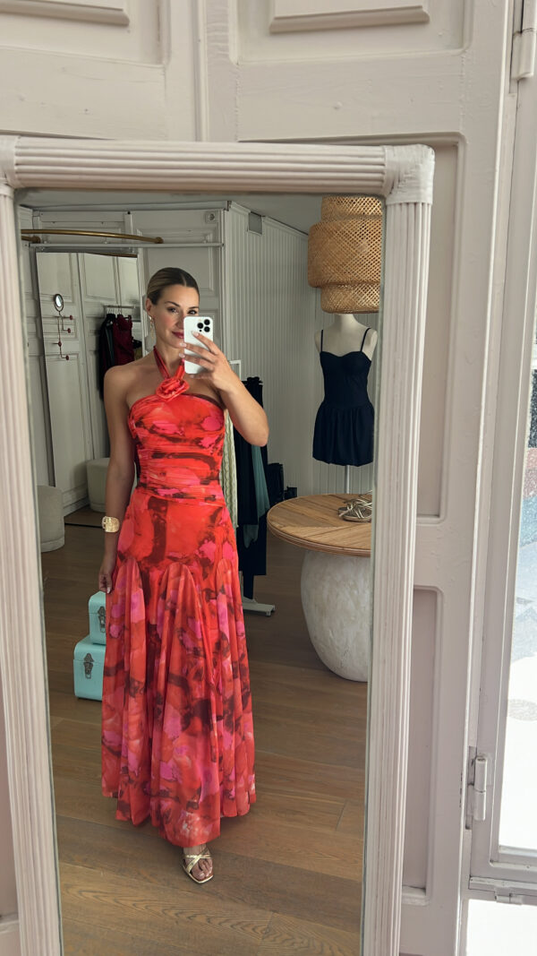 Vestido acuarela